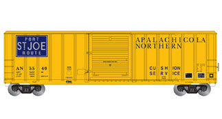 Athearn 24264 N Scale 50' FMC 5347 Boxcar Apalachicola Northern AN 5540