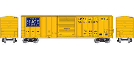 Athearn 24264 N Scale 50' FMC 5347 Boxcar Apalachicola Northern AN 5540