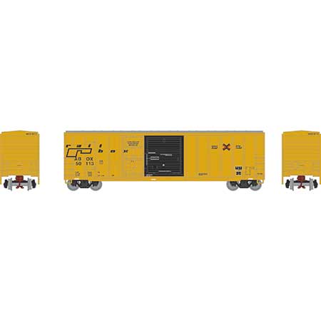 Athearn 24587 N Scale 50' FMC Combo Door Boxcar "Late" Railbox ABOX 50113