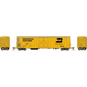 Athearn 24702 N Scale FGE 57' Mechanical Reefer Burlington Northern BN 9277 with Sound