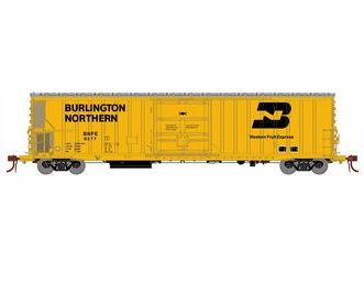 Athearn 24702 N Scale FGE 57' Mechanical Reefer Burlington Northern BN 9277 with Sound