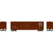 Athearn 24624 N Scale 50' FMC Combo Door Boxcar Missouri Pacific MP 367263