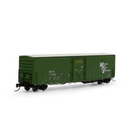 Athearn 24707 N Scale FGE 57' Mechanical Reefer Burlington Northern "Green" BNFE 11828 with Sound