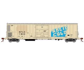 Athearn 24717 N Scale FGE 57' Mechanical Reefer Ex-FGE/ Santa SFLC 1834 Sound