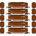 Athearn 25074 N Scale BethGon Coalporter Conrail CR 5 Pack #1
