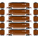 Athearn 25075 N Scale BethGon Coalporter Conrail CR 5 Pack #2