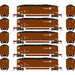 Athearn 25076 N Scale BethGon Coalporter Conrail CR 5 Pack #3