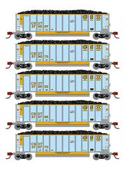 Athearn 25079 N Scale BethGon Coalporter CSX 5 Pack #3