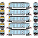 Athearn 25086 N Scale BethGon Coalporter Union Pacific UP 5 Pack #3