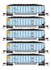 Athearn 25086 N Scale BethGon Coalporter Union Pacific UP 5 Pack #3