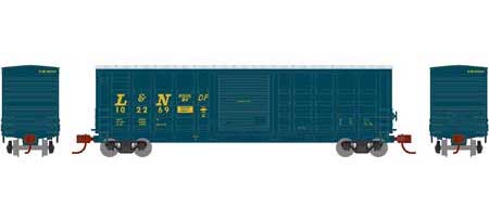 Athearn 25385 N Scale 50' Waffle Boxcar Louisville & Nashville L&N 102269