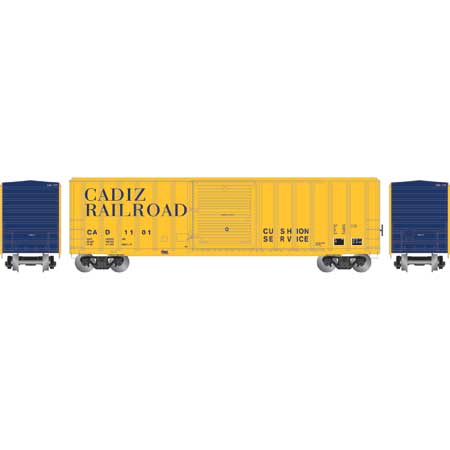 Athearn 25469 N Scale 50' FMC 5347 Boxcar Cadiz Railroad CAD 1101