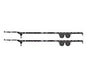 Athearn 26035 HO Scale 53' Container Chassis Seacastle 2 Pack