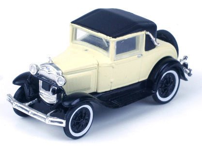 Athearn 26383 HO Scale RTR Model A Sport Coupe, Cream