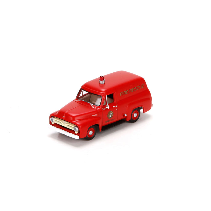 Athearn 26484 HO Scale 1955 Ford F-100 Panel Truck Fire Rescue