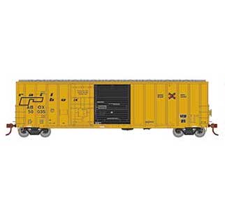 Athearn 26731 HO Scale 50' FMC Combo Door Boxcar "Late" Railbox ABOX 50035