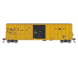 Athearn 26733 HO Scale 50' FMC Combo Door Boxcar "Late" Railbox ABOX 50113