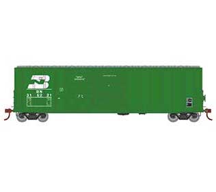 Athearn 26739 HO Scale 50' FMC Combo Door Boxcar Burlington Northern BN 316221