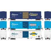 Athearn 26745 HO Scale 50' FMC Combo Door Boxcar 3 Car Collector Set