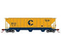Athearn 27404 N Scale PS 4427 Covered Hopper Chessie System B&O 602901