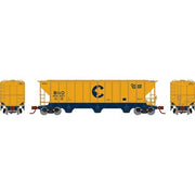Athearn 27405 N Scale PS 4427 Covered Hopper Chessie System B&O 602923