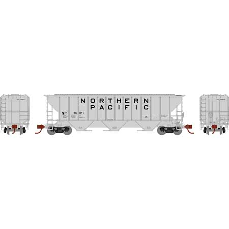Athearn 27414 N Scale PS 4427 Covered Hopper Northern Pacific NP 76841