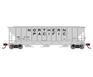 Athearn 27414 N Scale PS 4427 Covered Hopper Northern Pacific NP 76841