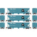 Athearn 27418 N Scale PS 4427 Covered Hopper "The Rock" ROCK 3 Pack