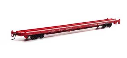 Athearn 27639 HO Scale 85' Flatcar American Presidential Lines APL 170077