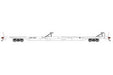 Athearn 27658 HO Scale RTR 85' TOFC Flatcar Santa Fe ATSF 89100
