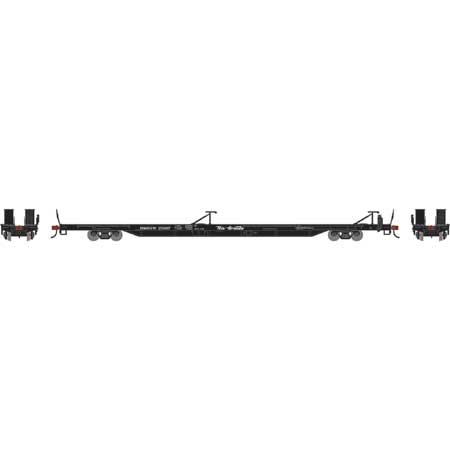 Athearn 27661 HO Scale RTR 85' TOFC Flatcar Rio Grande D&RGW 21507