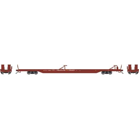 Athearn 27665 HO Scale RTR 85' TOFC Flatcar Trailer Train STTX 473652