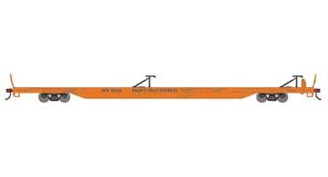 Athearn 27671 HO Scale RTR 85' TOFC Flatcar Pacific Fruit Express PFE 513024