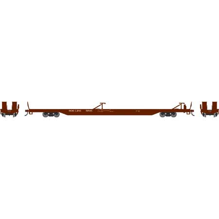 Athearn 27672 HO Scale RTR 85' TOFC Flatcar SOO Line 5708
