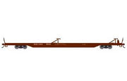 Athearn 27672 HO Scale RTR 85' TOFC Flatcar SOO Line 5708