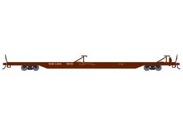 Athearn 27672 HO Scale RTR 85' TOFC Flatcar SOO Line 5708
