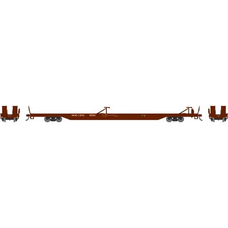 Athearn 27673 HO Scale RTR 85' TOFC Flatcar SOO Line 5710