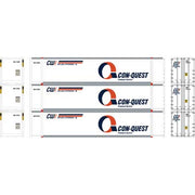 Athearn 27689 HO Scale 48' Container Con-Way Conquest CWIU #2 3 Pack