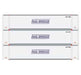 Athearn 27692 HO Scale 48' Container Rail Bridge RBCU #1 3 Pack