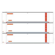 Athearn 27698 HO Scale 48' Container XTRA XCRU #1 3 Pack