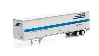 Athearn 28056 HO Scale 48' Wedge Trailer Boston Buffalo 45-59