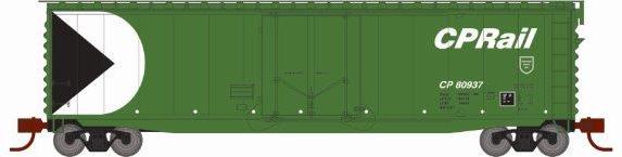 Athearn 2809 N Scale 50' PS-1 Plug Door Boxcar Canadian Pacific CPR 80937