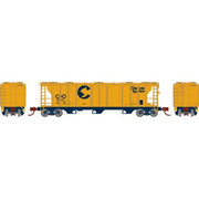 Athearn 28346 N Scale PS-2 2893 Covered Hopper Chessie System B&O 2052