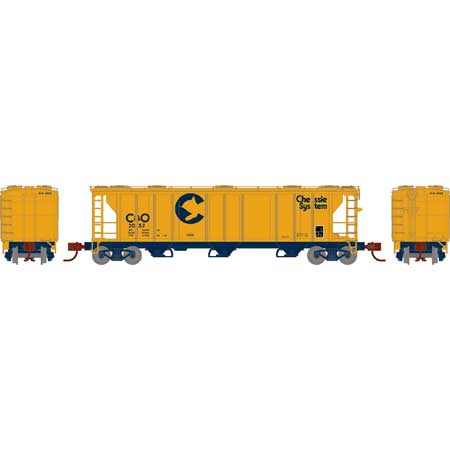 Athearn 28346 N Scale PS-2 2893 Covered Hopper Chessie System B&O 2052