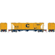 Athearn 28348 N Scale PS-2 2893 Covered Hopper Chessie System C&O 628038