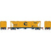 Athearn 28348 N Scale PS-2 2893 Covered Hopper Chessie System C&O 628038