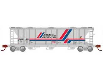 Athearn 28352 N Scale PS-2 2893 Covered Hopper Groupo Cementos MCDX 1011