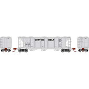 Athearn 28362 N Scale PS-2 2893 Covered Hopper Cotton Belt SSW 76098