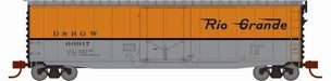Athearn 2837 N Scale 50' PS-1 Plug Door Boxcar Rio Grande D&RGW 60917