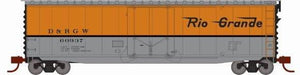 Athearn 2838 N Scale 50' PS-1 Plug Door Boxcar Rio Grande D&RGW 60937